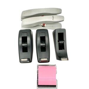 Lot Of Office Supplies 1 Post-It Dispenser 3 Tape Dispenser 2 Swingline Staplers